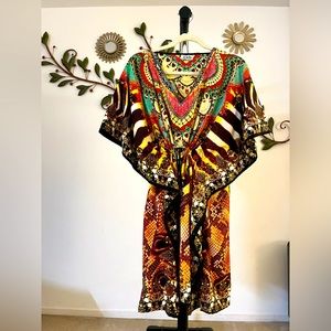 🌼 NWOT Kaftan - Adjustable Cinched Waste